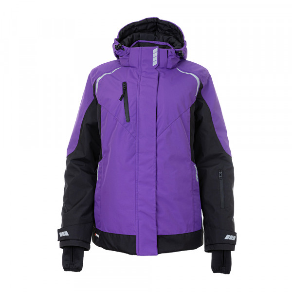 Куртка зимняя женская BRODEKS KW208, фиолетовый