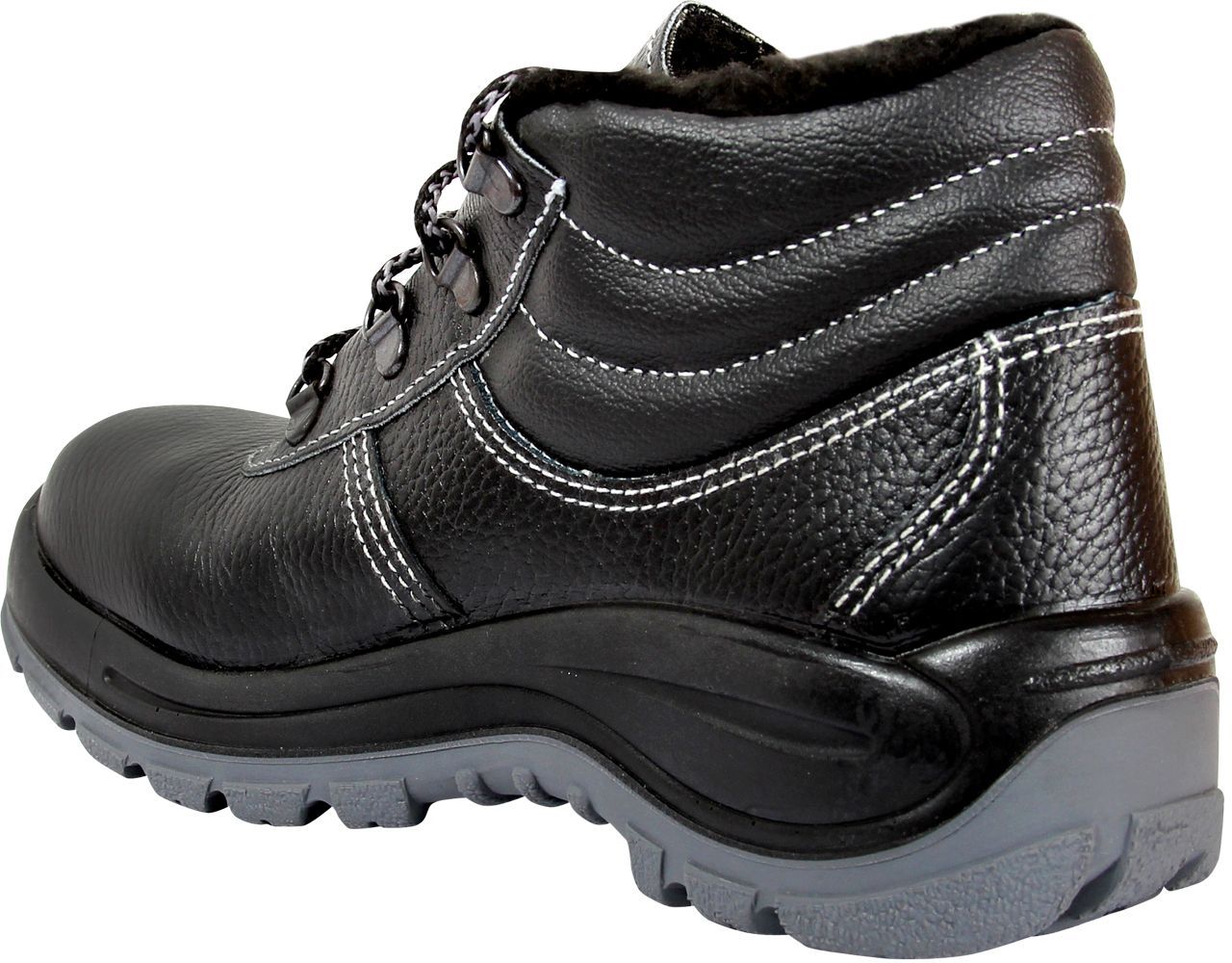 Ботинки кожаные зимние ВЛО 302 T У (шуб. мех)