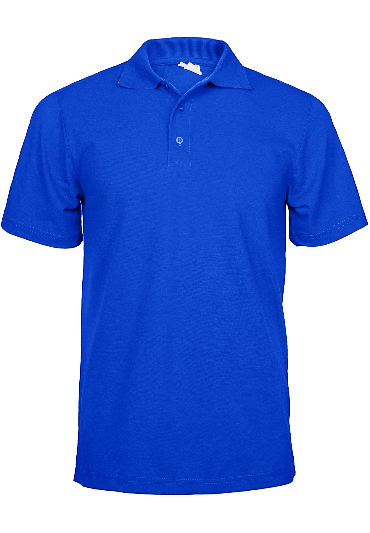 Рубашка Поло ярко-синяя мужская