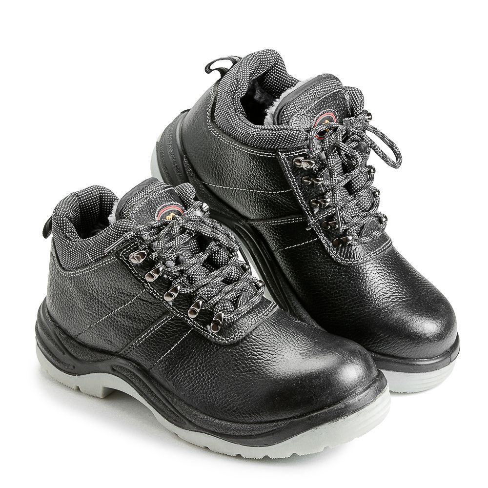 Ботинки мужские, арт. 17НМ (комп.подносок, нат.мех, ПУ/ТПУ)