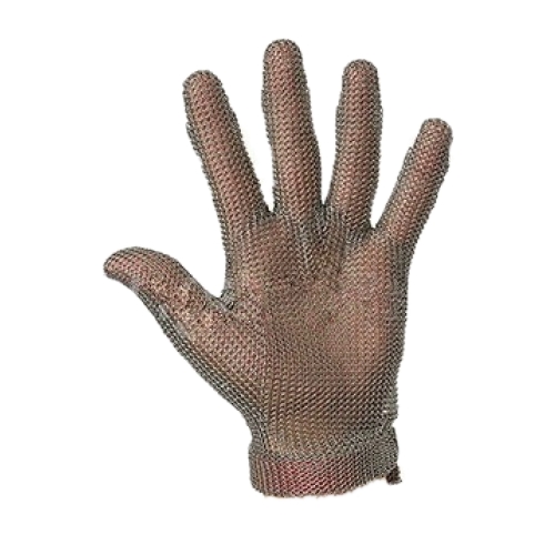 Перчатка кольчужная пятипалая Euroflex Comfort (Германия), Размер-L., пластик.ремешок