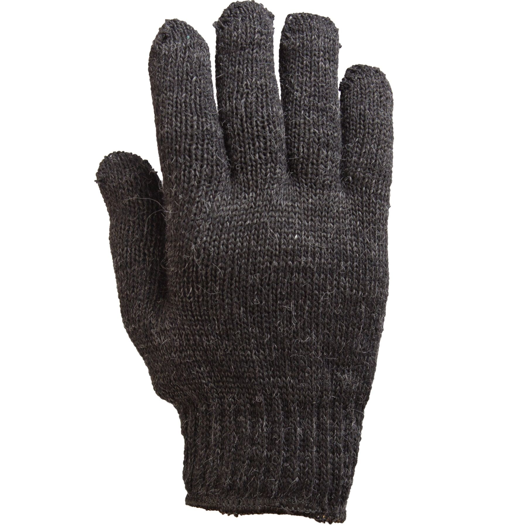 Перчатки шерстяные трикотажные двойные арт.53