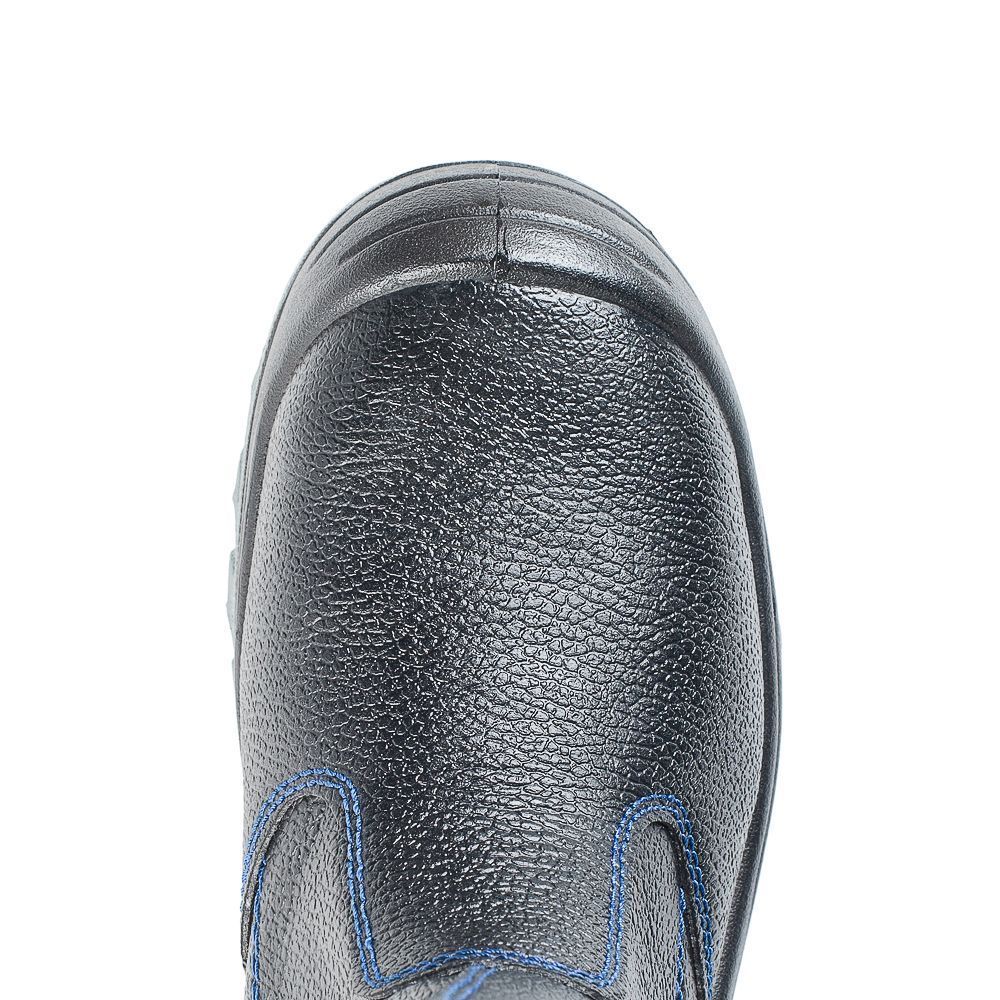 Полусапоги мужские, арт. 16М (мет.подносок, иск.мех, высокие)