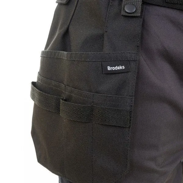Карманы навесные Brodeks KM100, чёрный