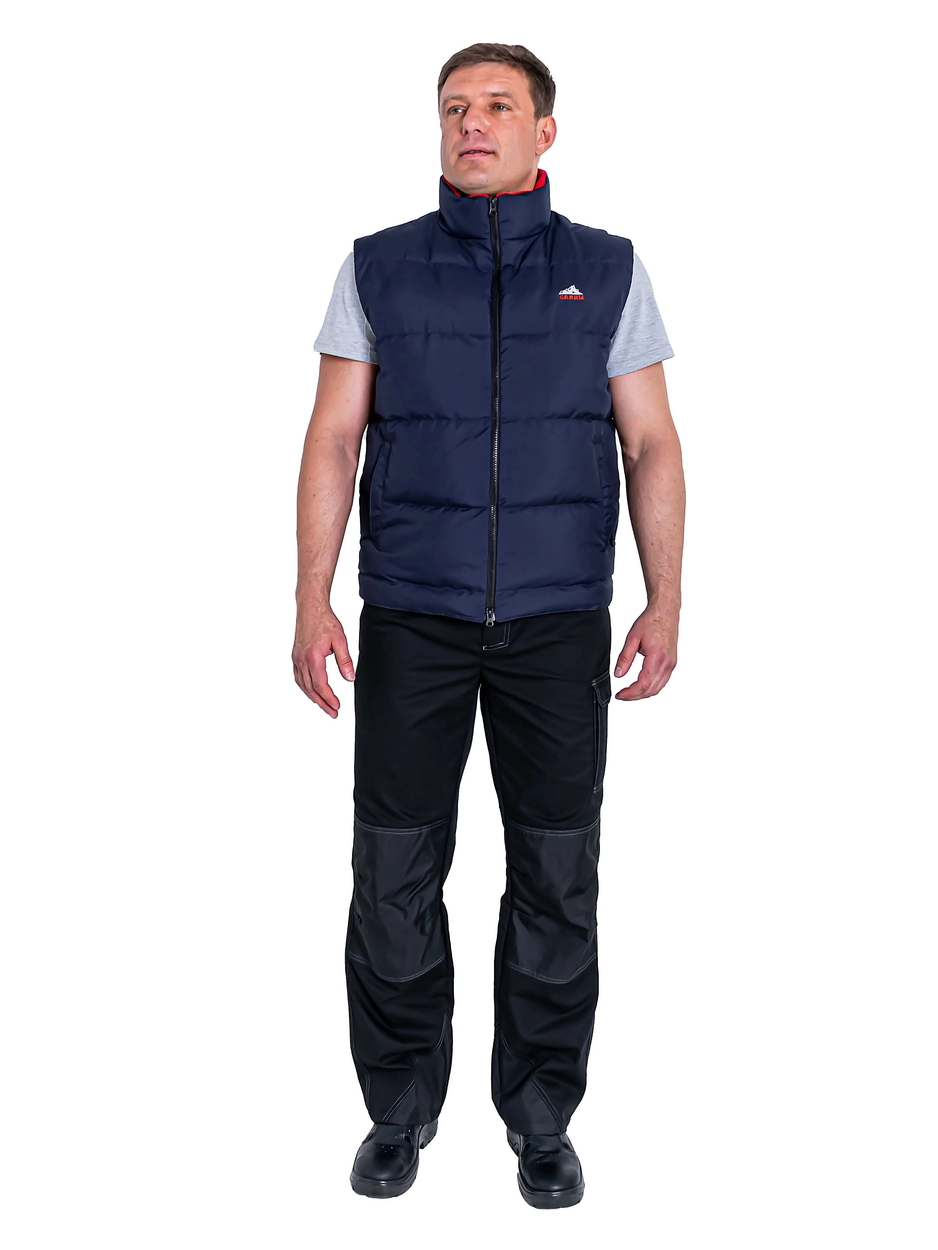 Жилет утеплённый Саяны , пуховый