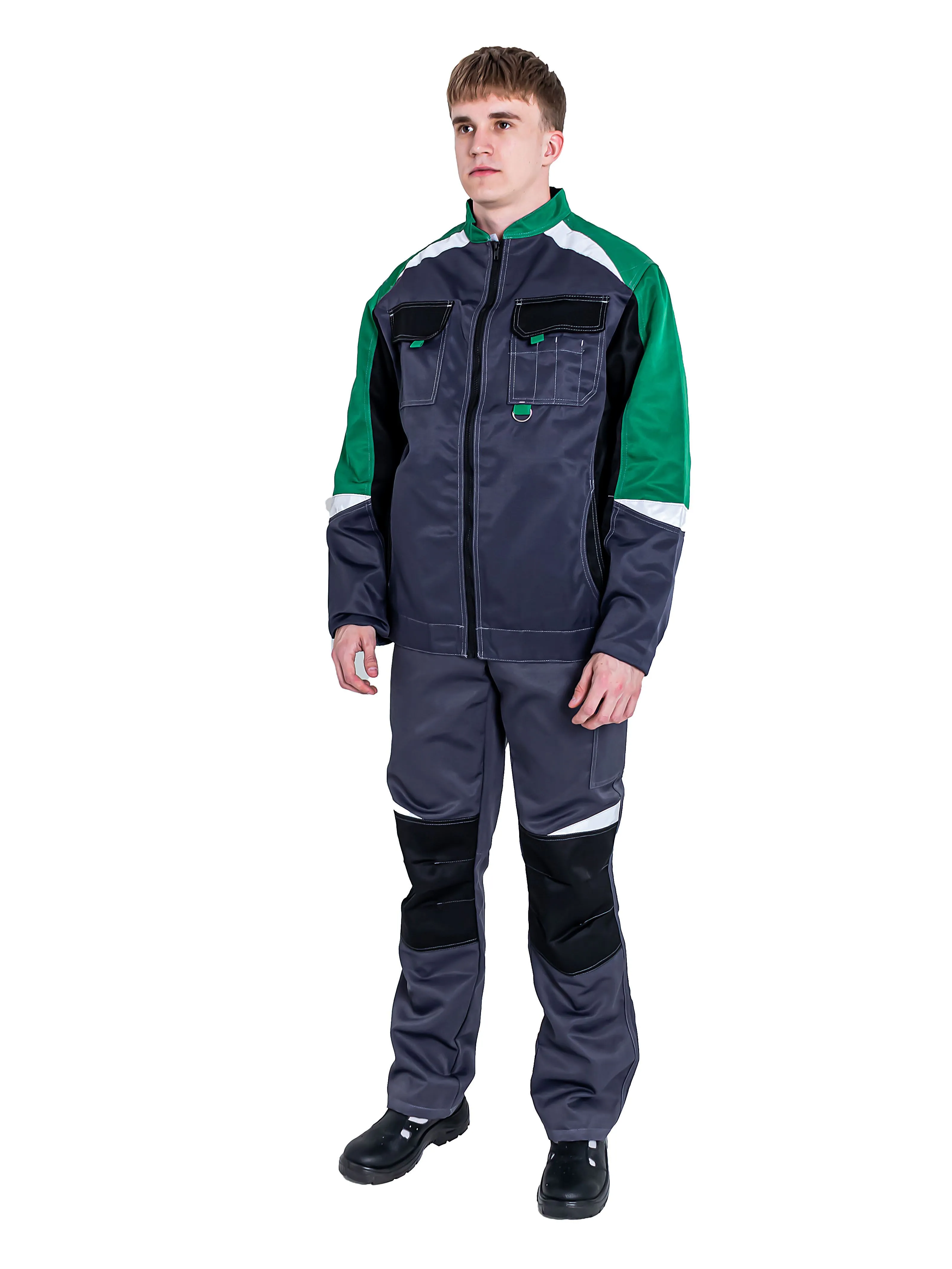 Куртка Трио, цвет зеленый