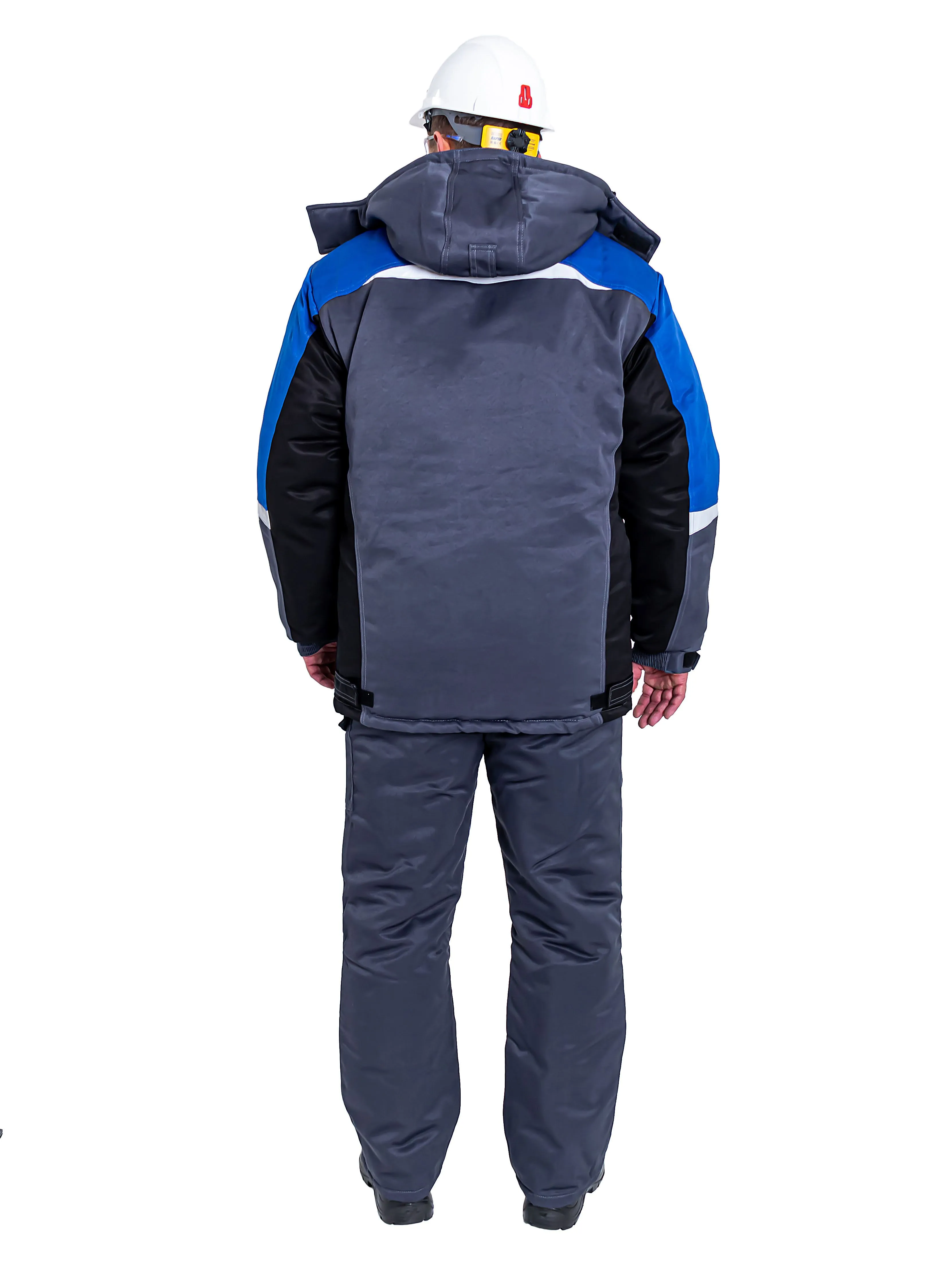 Куртка утепленная Таймыр (серо-синяя)