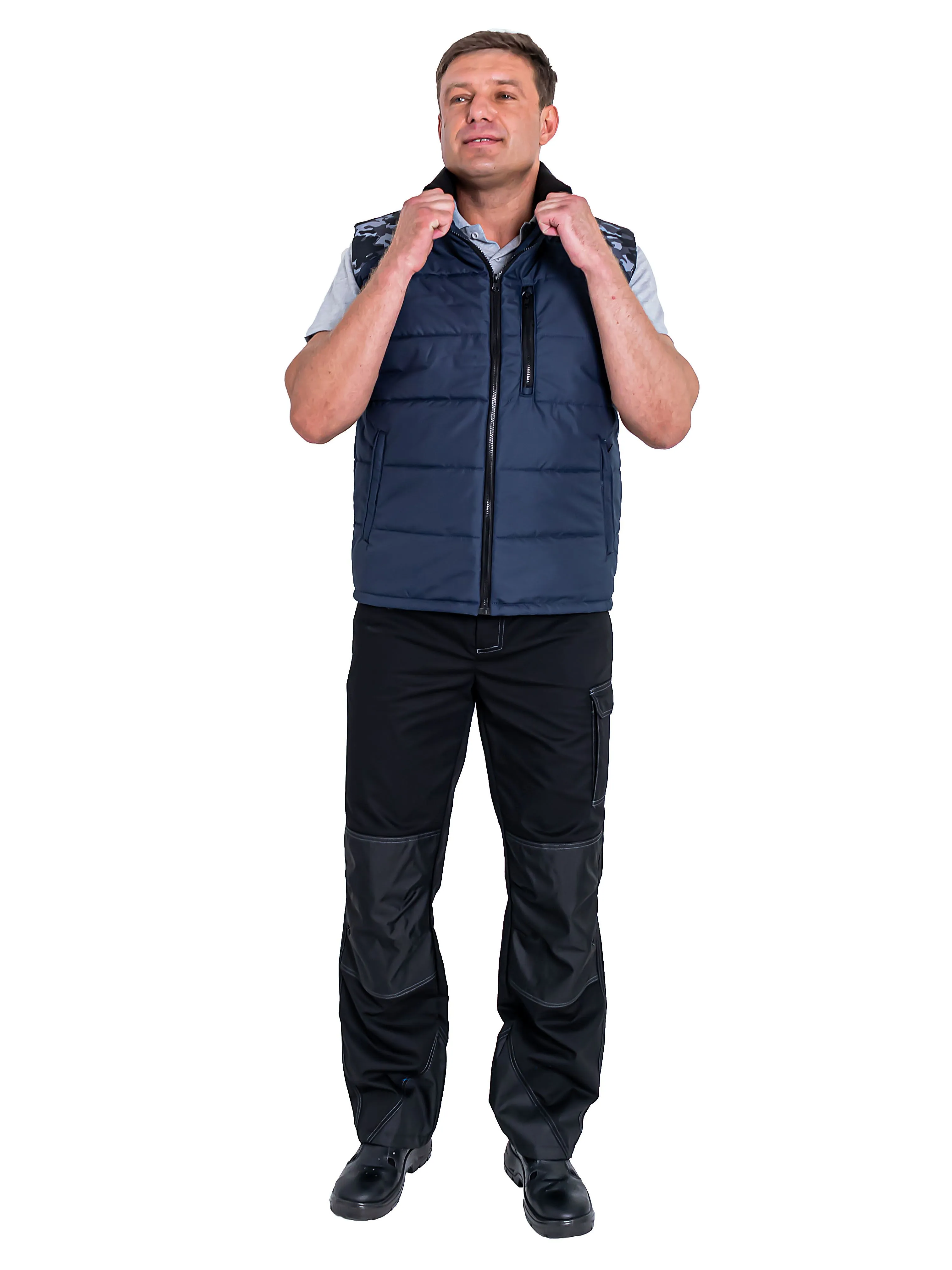 Жилет утеплённый Азимут КМФ