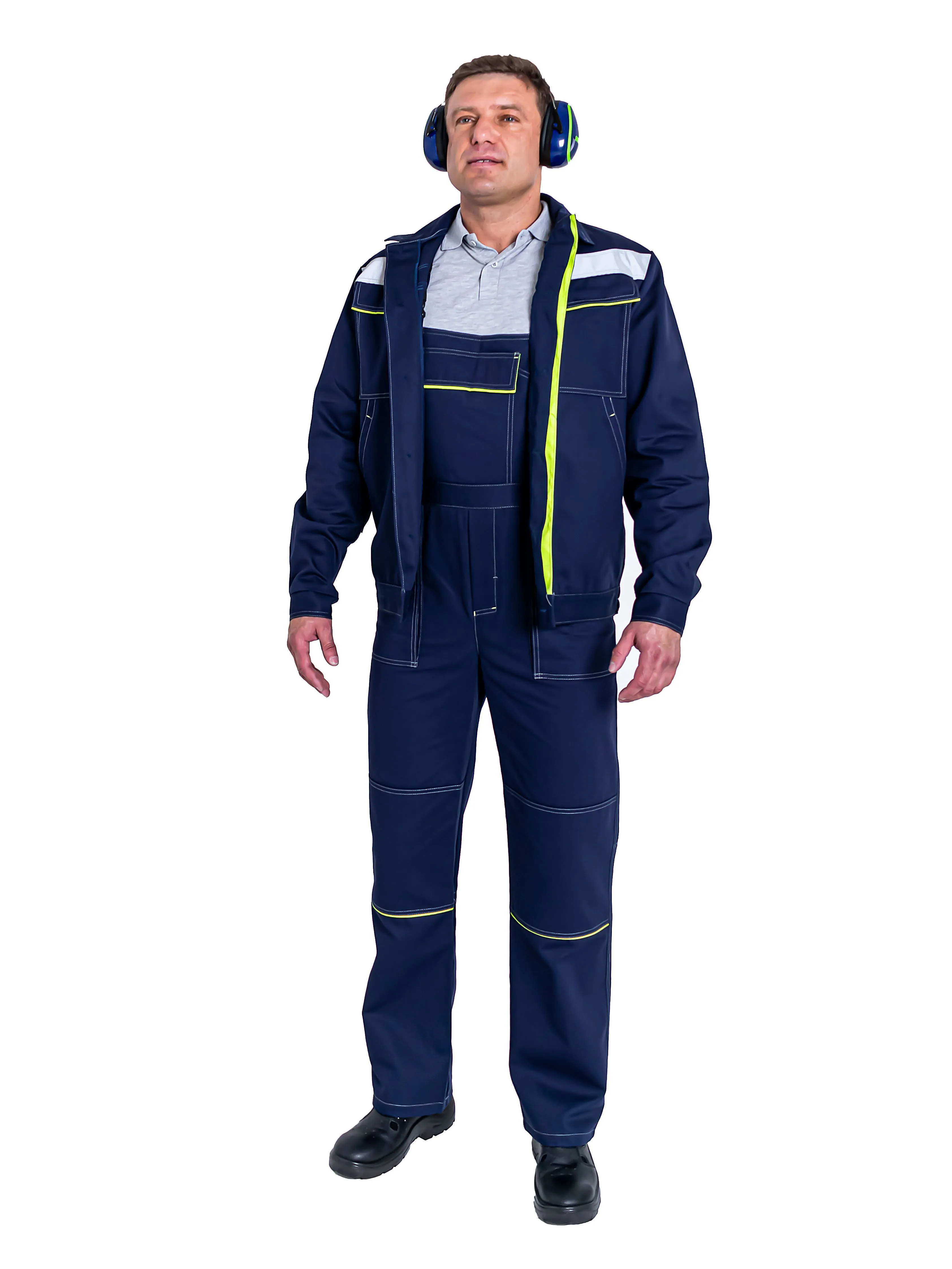 Костюм рабочий Меркурий Лайм с п/к