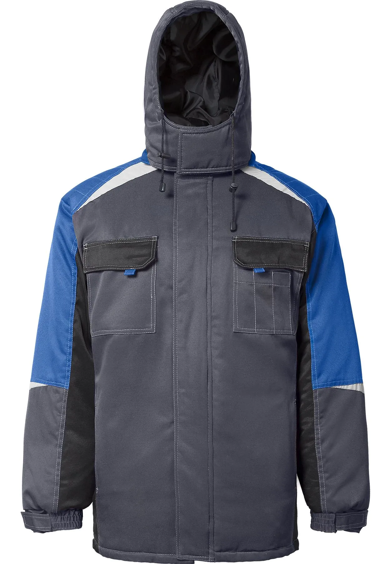 Куртка утепленная Таймыр (серо-синяя)